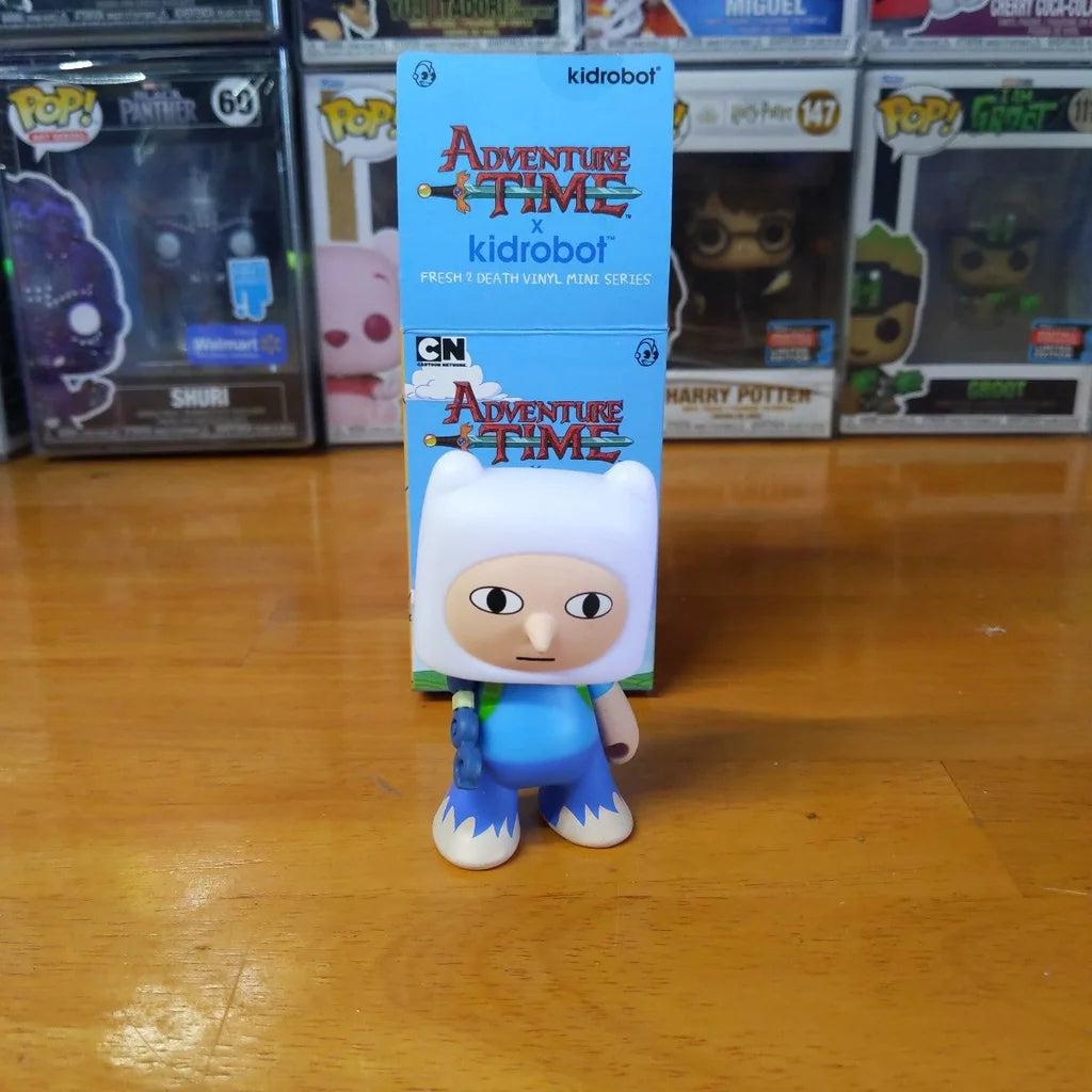 Kidrobot Adventure Time Fresh 2 Death - Farmworld Finn Figure